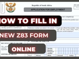 Download New Z83 Form 2024 – Editable PDF and Word