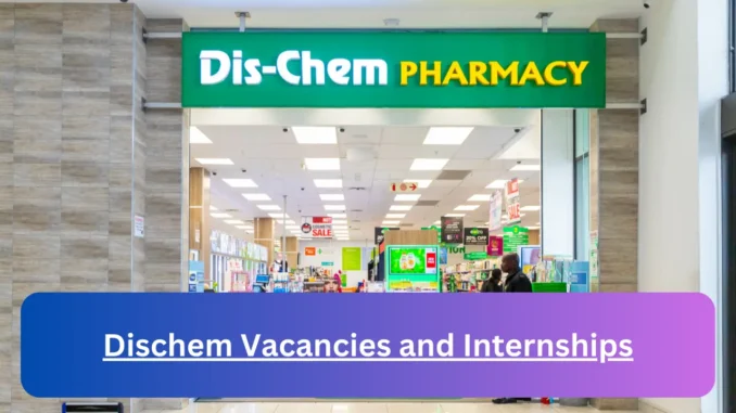 CCTV Operator - Dis-Chem Pharmacies