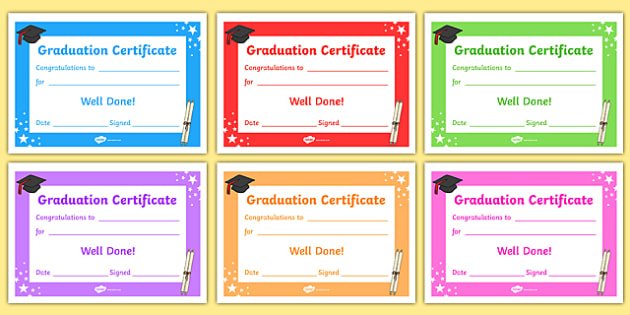 Free ECD Certificates