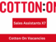 Cotton On Sales Assistant Vacancies