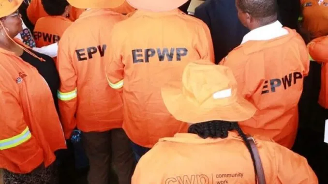EXPANDED PUBLIC WORKS PROGRAMME GENERAL WORKER EXPANDED PUBLIC WORKS PROGRAMME GENERAL WORKER