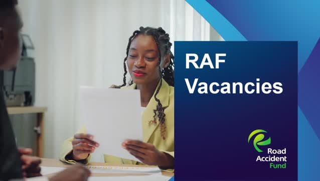 Road Accident Fund (RAF) x17 Admin Vacancies