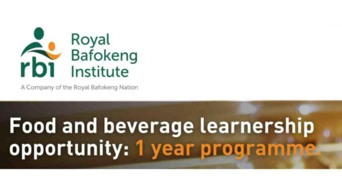 𝐅𝐨𝐨𝐝 𝐚𝐧𝐝 𝐛𝐞𝐯𝐞𝐫𝐚𝐠𝐞 𝐥𝐞𝐚𝐫𝐧𝐞𝐫𝐬𝐡𝐢𝐩 𝐨𝐩𝐩𝐨𝐫𝐭𝐮𝐧𝐢𝐭𝐲