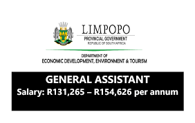 General Assistant vacancy at the Department of Economic Development