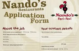 Nando’s is Hiring Restaurant Assistant Vacancies Available