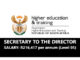 Secretary vacancy at Department of Education (No experience required)