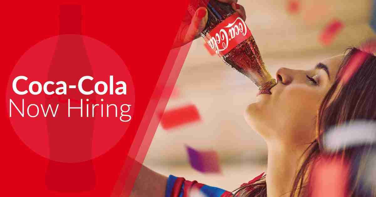 COCA COLA BEVERAGES IS HIRING AN ASSISTANT DRIVER COCA COLA BEVERAGES IS HIRING AN ASSISTANT DRIVER