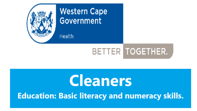 Cleaner vacancy at Department of Health and Wellness Cleaner vacancy at Department of Health and Wellness
