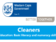 Cleaner vacancy at Department of Health and Wellness