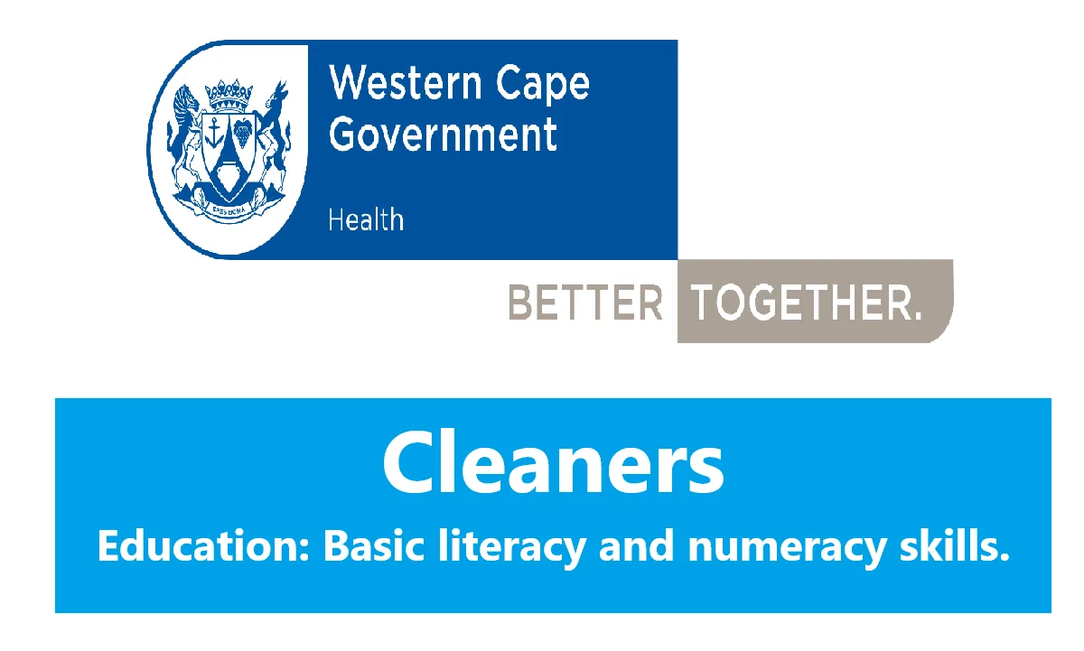 Cleaner vacancy at Department of Health and Wellness