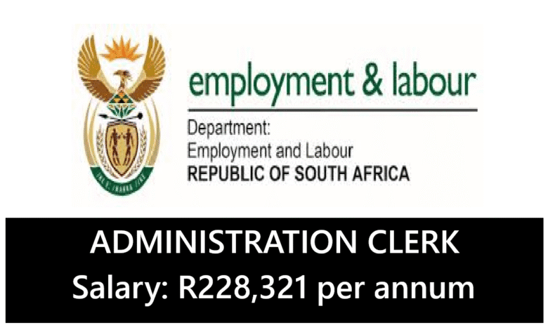 Administration Clerk: Vocational Rehabilitation Contract 2025