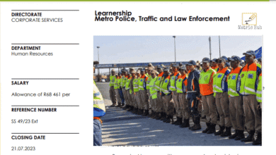 Metro Police and Traffic Learnership - City of Cape Town 2025