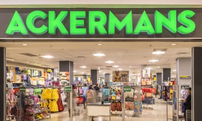 Shop Assistant/Cashier Job Opportunity at Ackermans