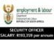 Department of Employment and Labour Security Officer Vacancy