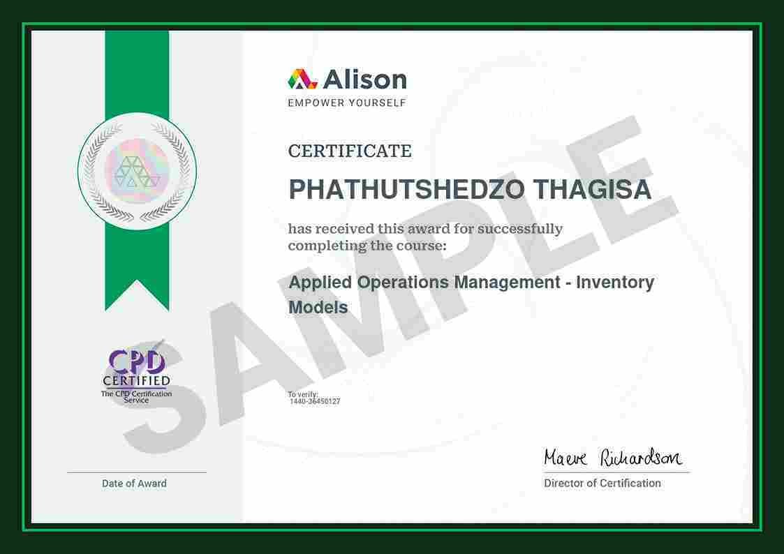 Applied Operations Management