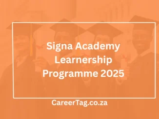 Signa Academy Learnership Programme 2025