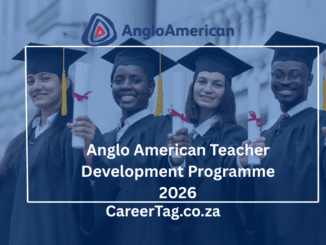 Anglo American Teacher Development Programme 2026