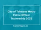 City of Tshwane Metro Police Officer Traineeship 2025