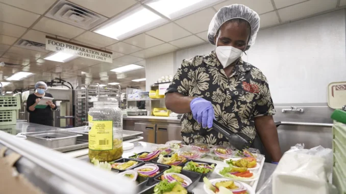 food-service-header Full time Food Services Aid vacancy at the Department of Health
