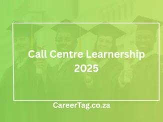 Call Centre Learnership 2025
