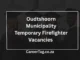 Oudtshoorn Municipality Temporary Firefighter Vacancies
