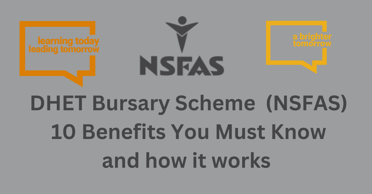 The DHET Bursary Scheme