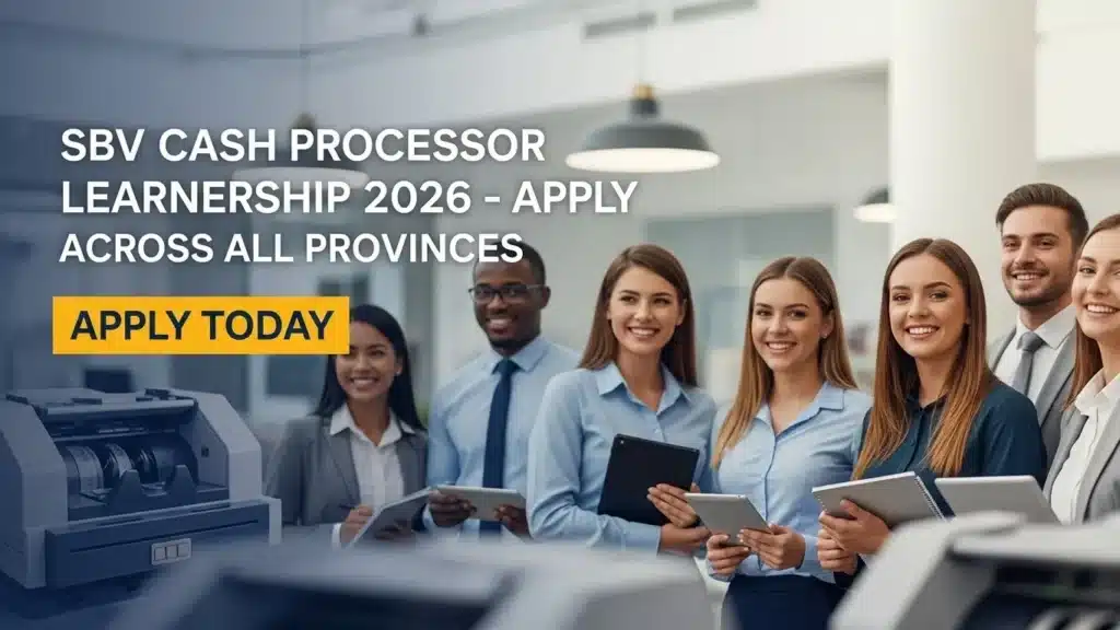 Cash Processor Learnership